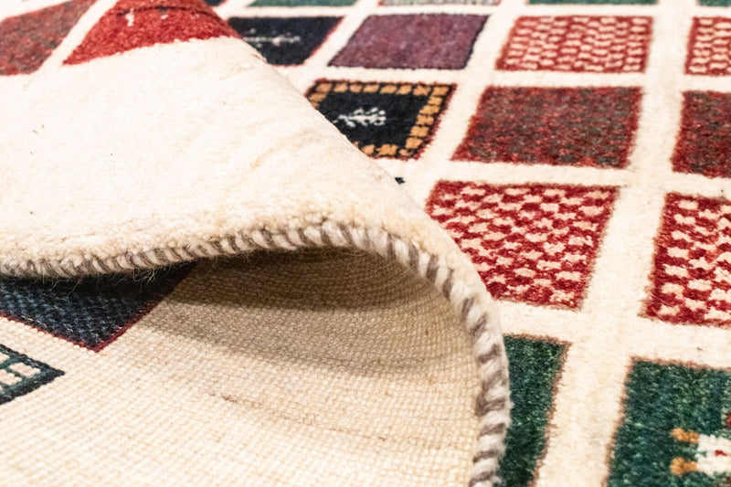 Gabbeh Teppich - Loribaft Perser 247 x 152 cm - mehrfarbig