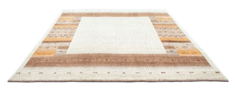Gabbeh Teppich - Loribaft Perser 237 x 200 cm - beige