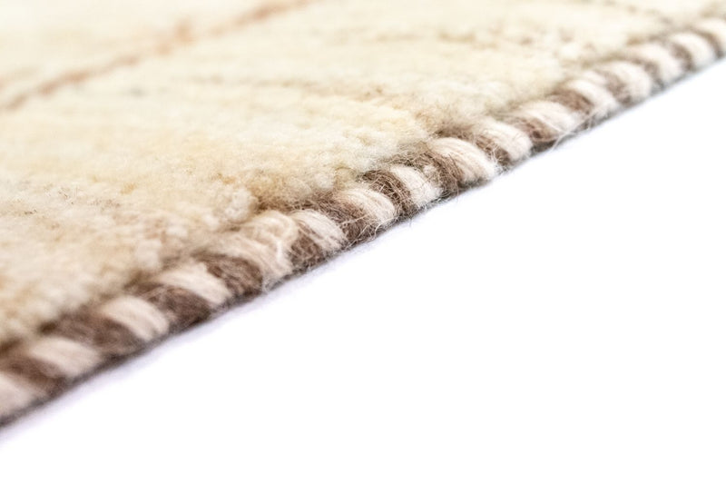 Gabbeh Teppich - Loribaft Perser 275 x 195 cm - beige