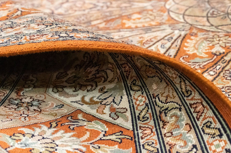Seidenteppich - Kaschmir Seide 279 x 185 cm Wohnzimmer Teppich