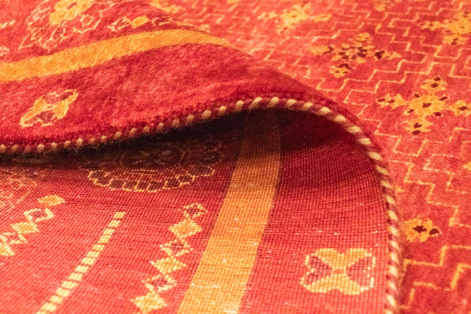 Gabbeh Teppich - Loribaft Indus 235 x 174 cm - rot