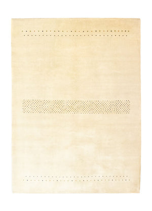 Gabbeh Teppich - Loribaft Indus 238 x 175 cm - beige