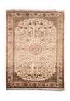 Tapis de Kashan Tapis 198x306cm - Tapis oriental - beige - Rectangle / Beige / 198 x 306 cm Rectangle