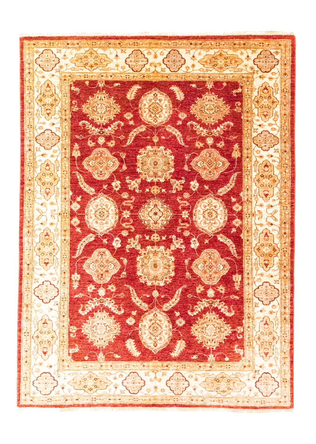 Ziegler Teppich 238 x 172 cm - rot