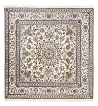 Tapis persan - Nain carré  - 200 x 195 cm - beige