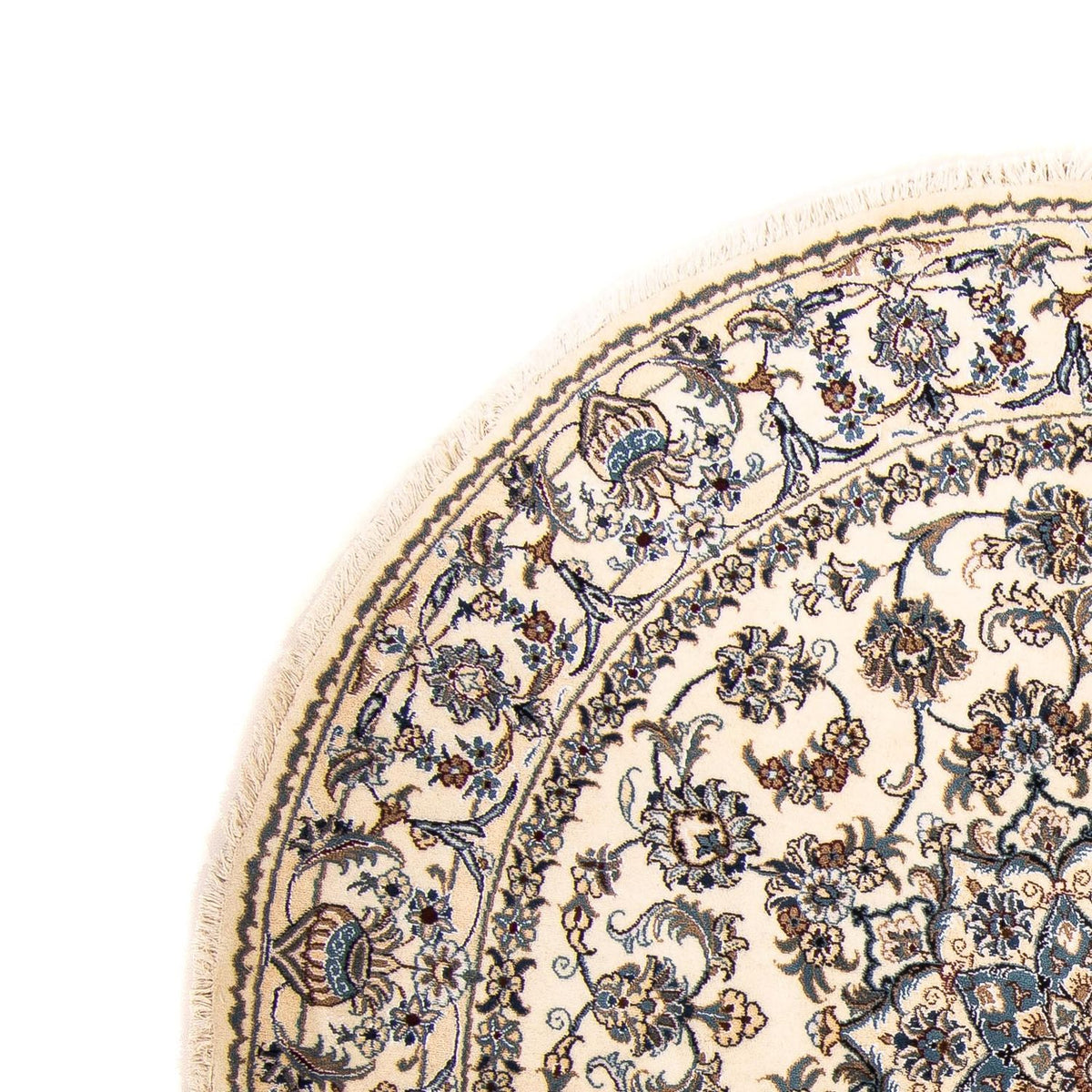 Perserteppich - Nain 200 x 200 cm Teppich Rund