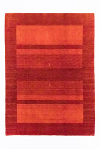 Tapis Gabbeh - Loribaft Persan - 239 x 175 cm - orange