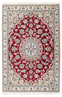 Tappeto Persero - Nain - Reale - 152 x 100 cm - rosso scuro