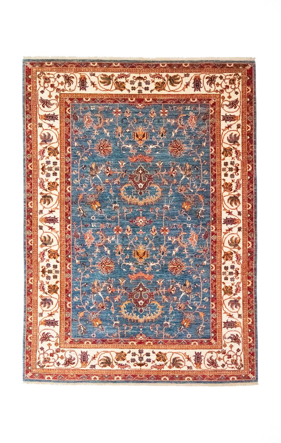 Ziegler Teppich - Ariana 241 x 175 cm - hellblau
