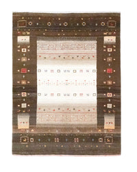 Tappeto Gabbeh - Loribaft Persero - 194 x 148 cm - marrone