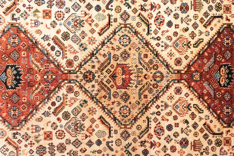 Perserteppich - Nomadic 203 x 145 cm - beige