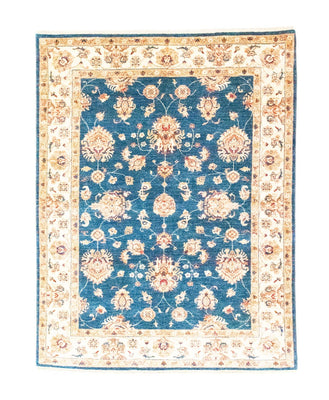 Ziegler Teppich 209 x 152 cm - blau