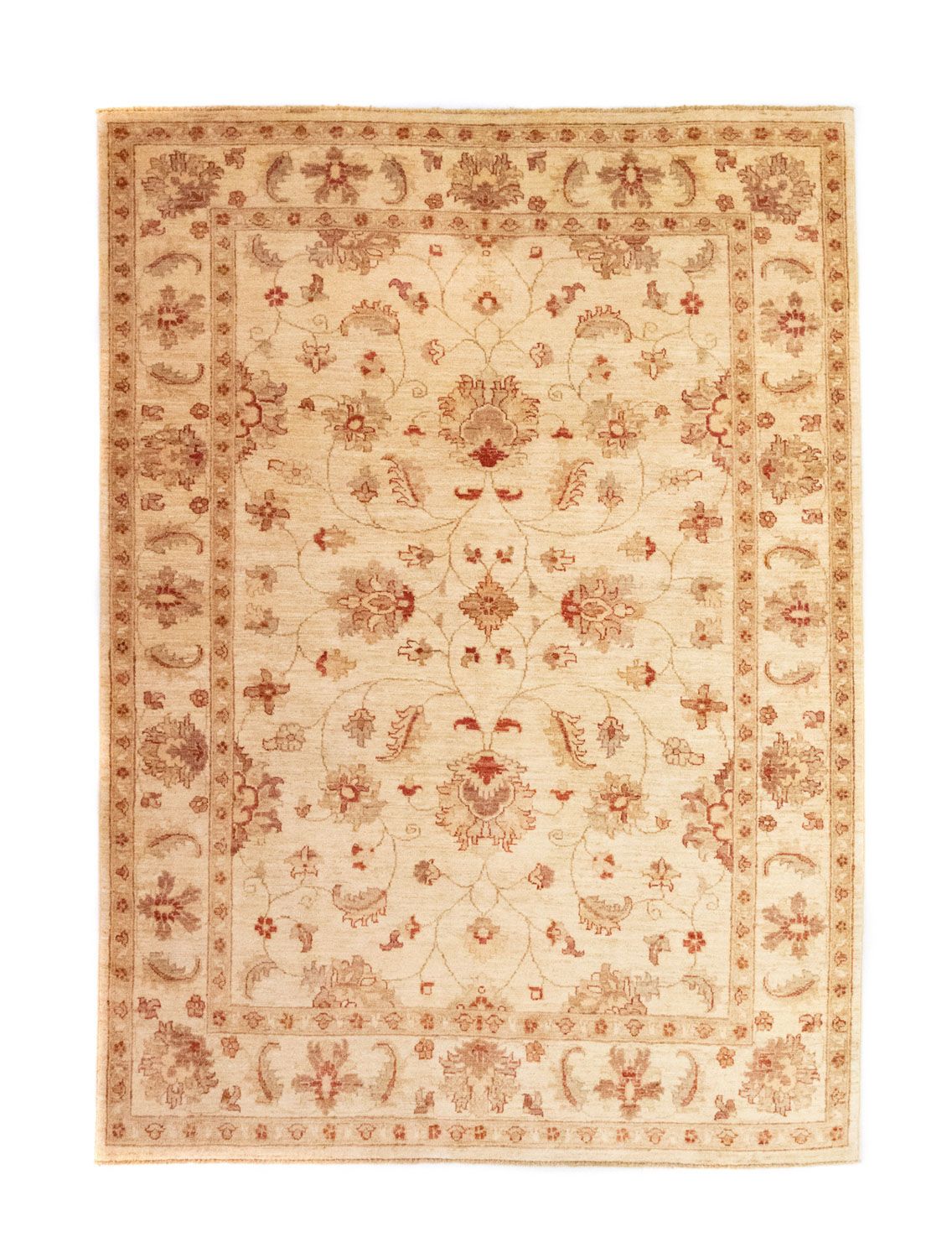 Ziegler Teppich 202 x 151 cm - beige