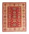Kazak Tapis 158x199cm - Tapis oriental - Rectangle / Rouge / 158 x 199 cm Rectangle