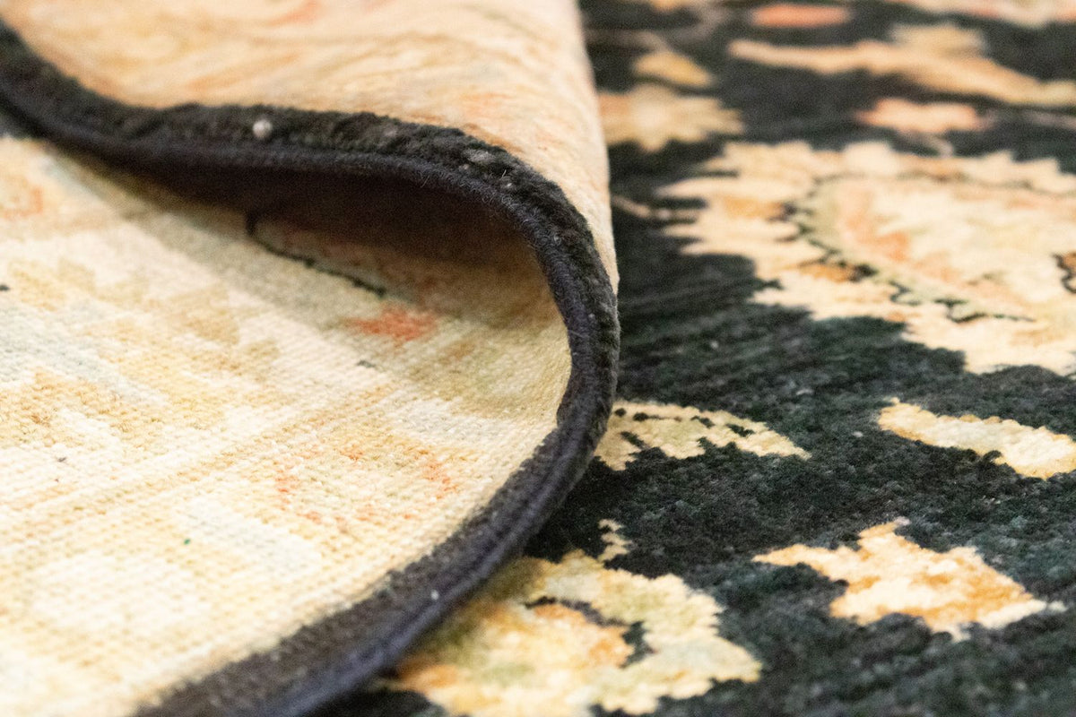 Ziegler Teppich 213 x 127 cm - schwarz