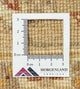Ziegler Teppich 204 x 125 cm - rot