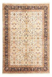 Tapis oriental - Keshan - Indus - 242 x 170 cm - beige