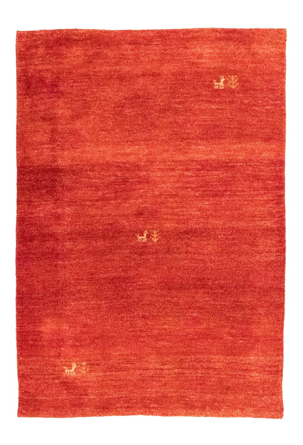 Gabbeh Teppich - Perser 148 x 101 cm - rot