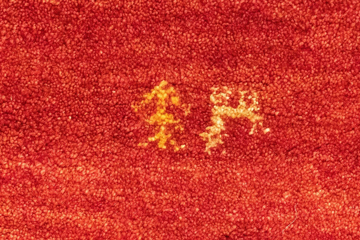 Gabbeh Teppich - Perser 148 x 101 cm - rot