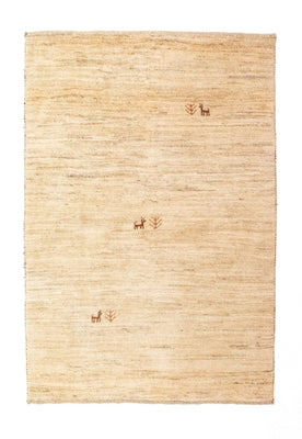 Gabbeh Teppich - Perser 149 x 101 cm - beige