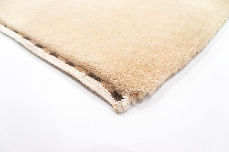 Gabbeh Teppich - Loribaft Softy 298 x 255 cm - beige