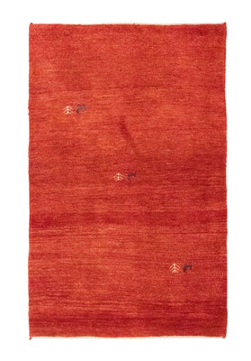 Gabbeh Teppich - Perser 154 x 96 cm - rot
