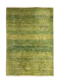 Tapis Gabbeh - Persan - 133 x 92 cm - vert
