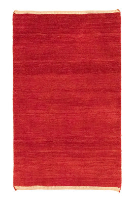 Tappeto Gabbeh - Persero - 140 x 86 cm - rosso