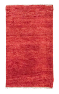 Tapis Gabbeh - Persan - 145 x 83 cm - rouge