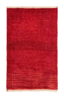 Tapis Gabbeh - Persan - 128 x 78 cm - rouge