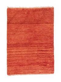 Tapis Gabbeh - Persan - 108 x 76 cm - orange