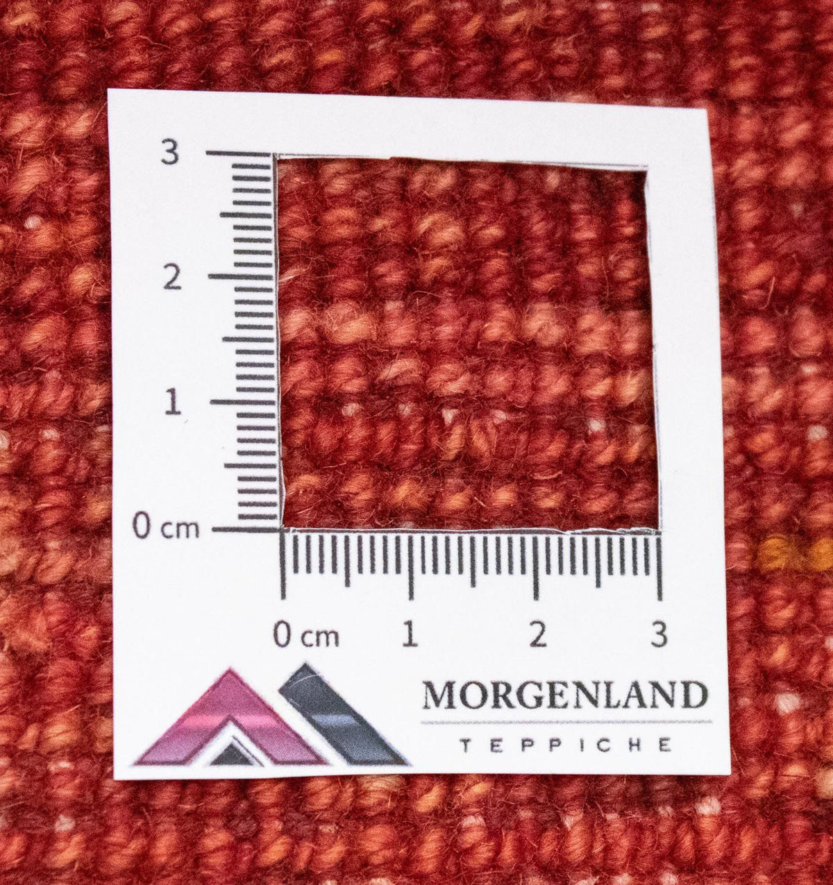 Gabbeh Teppich - Perser 108 x 76 cm - rot