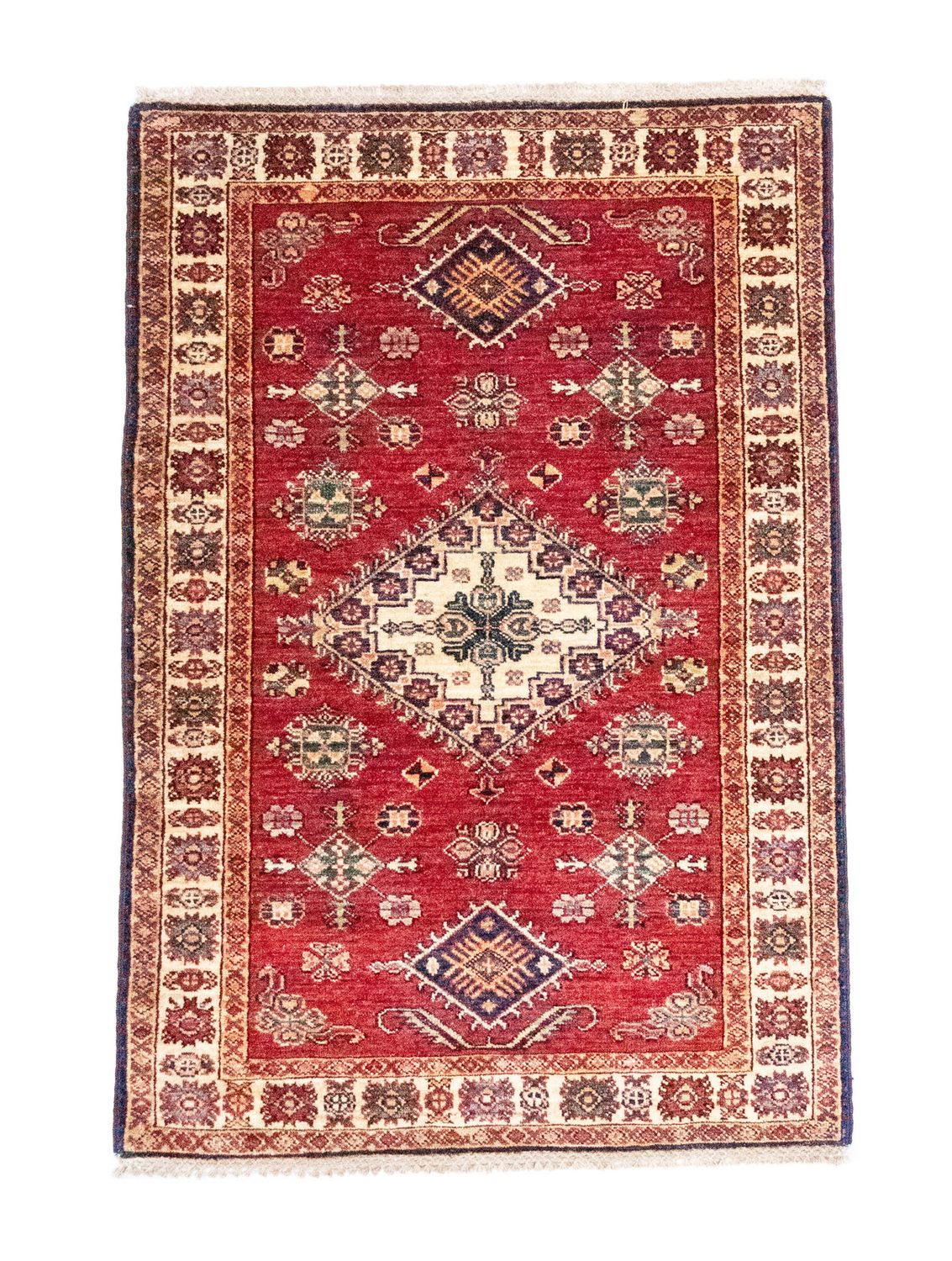 Ziegler Teppich - Kazak 126 x 87 cm - rot