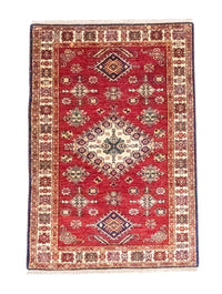 Tapis Ziegler - Kazak - 126 x 87 cm - rouge