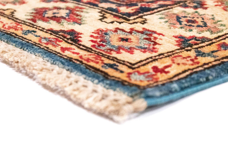 Ziegler Teppich - Kazak 125 x 83 cm - hellblau