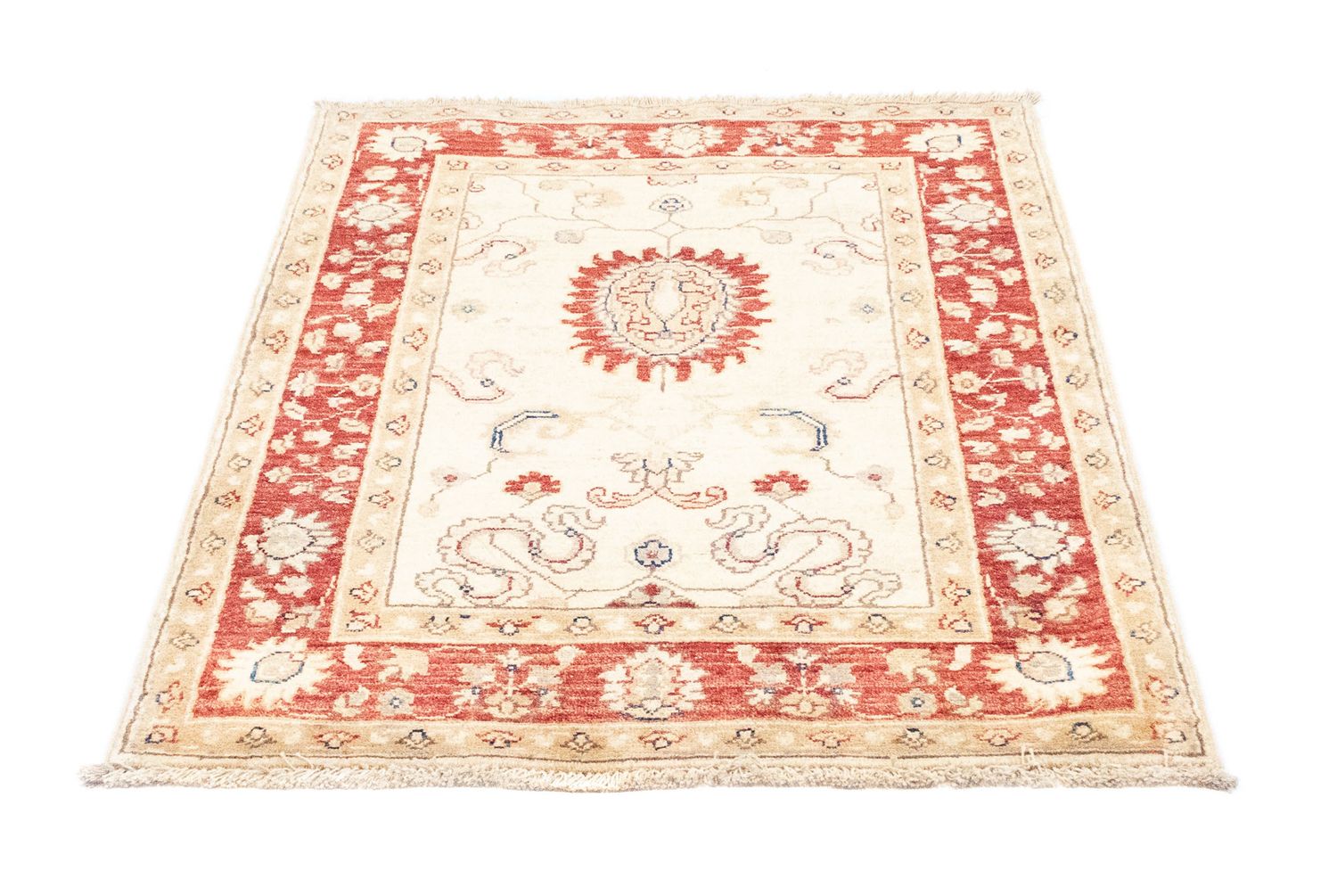 Ziegler Teppich 125 x 85 cm - beige
