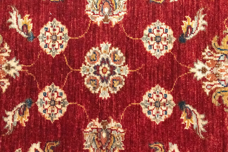 Ziegler Teppich 123 x 82 cm - rot