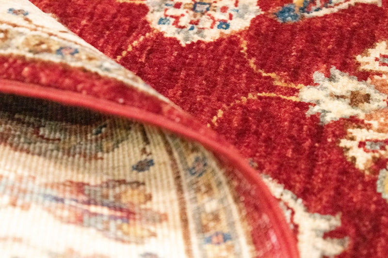 Ziegler Teppich 123 x 82 cm - rot