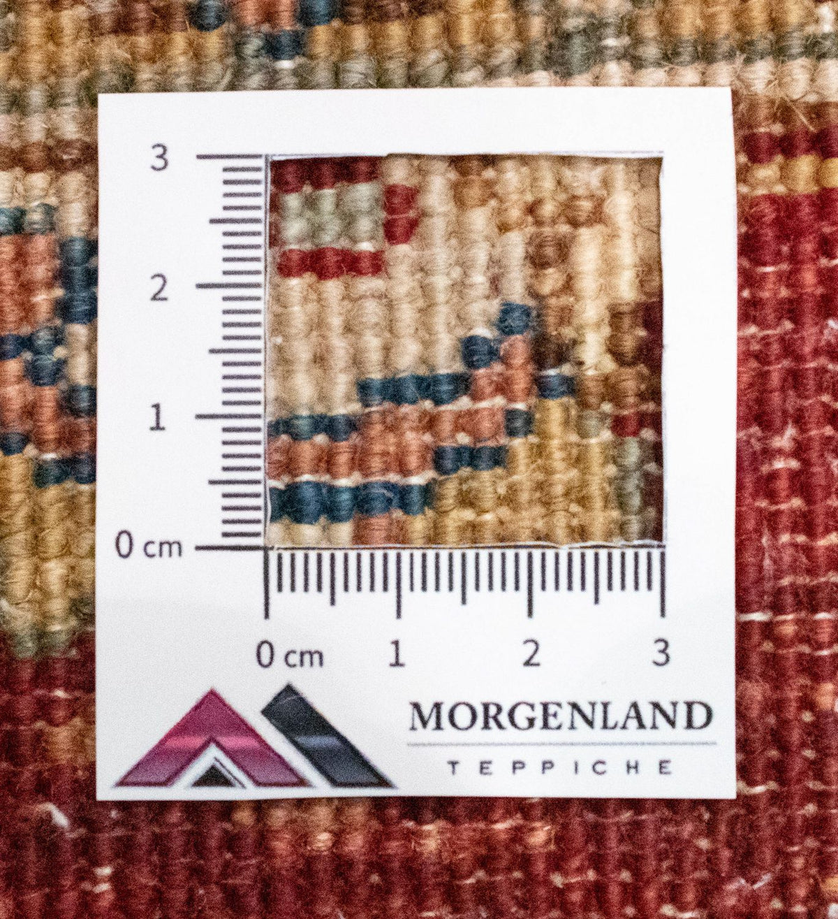 Ziegler Teppich 123 x 82 cm - rot