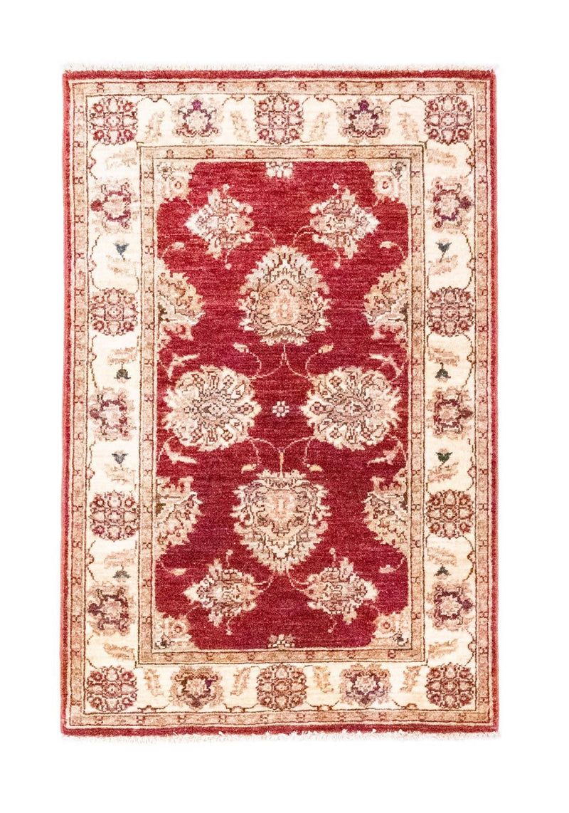 Ziegler Teppich 123 x 80 cm - rot