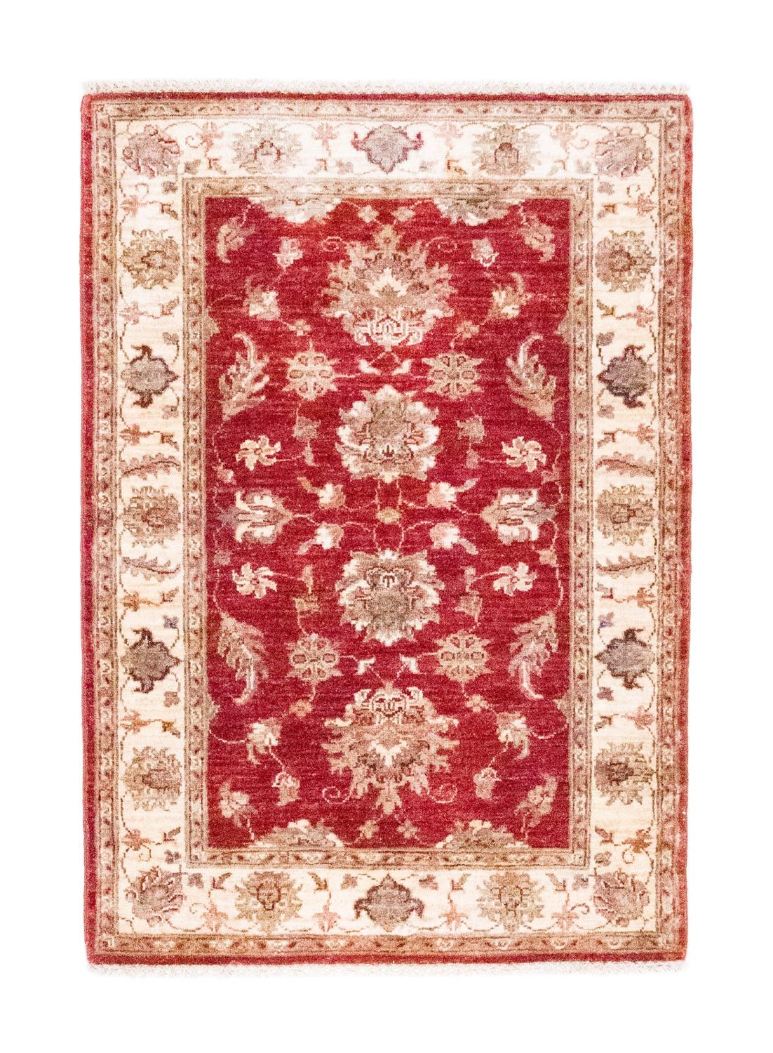 Ziegler Teppich 123 x 84 cm - rot