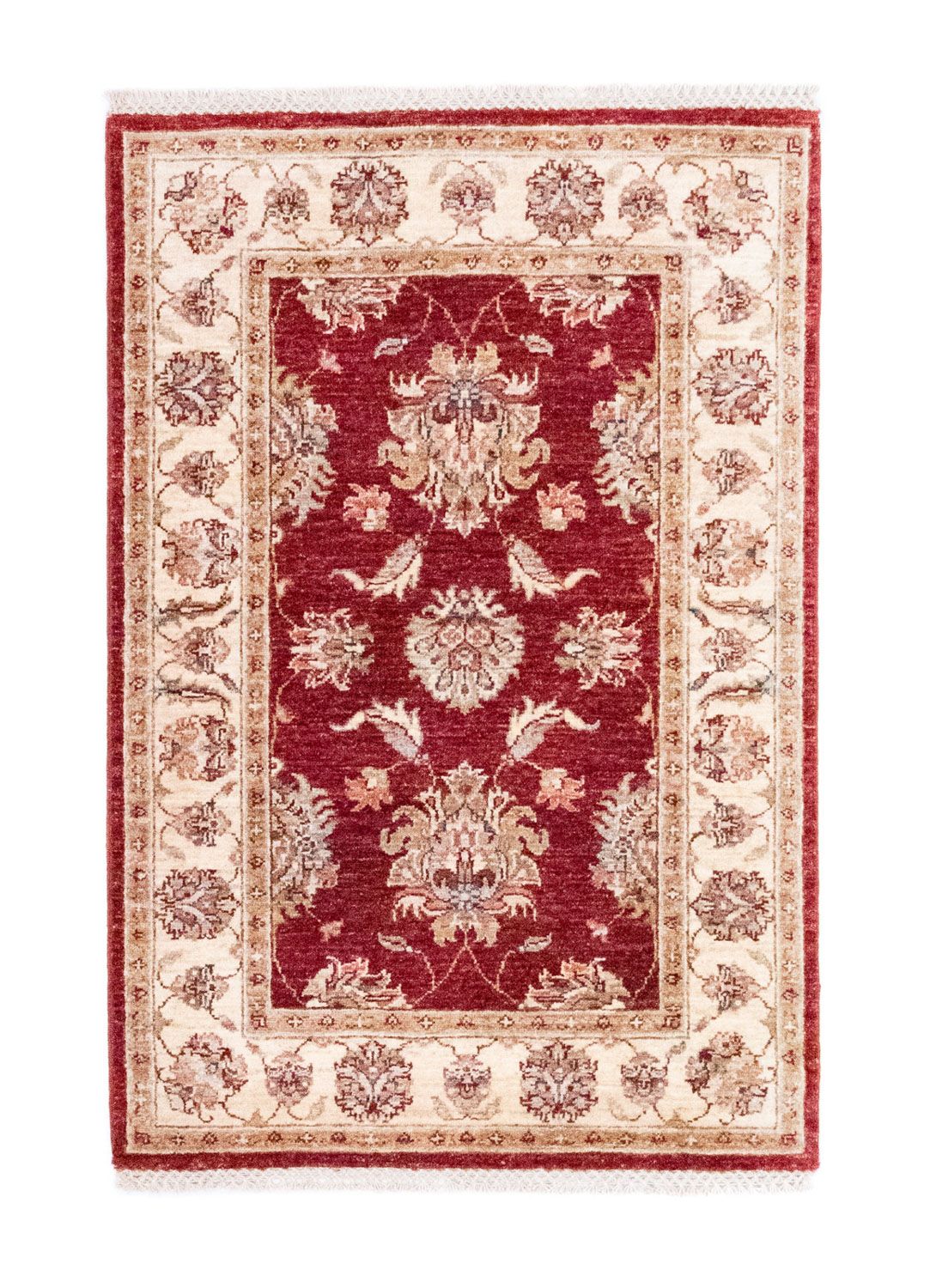 Ziegler Teppich 127 x 84 cm - rot