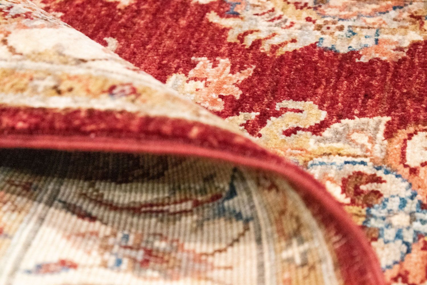Ziegler Teppich 127 x 84 cm - rot