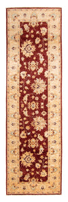 Ziegler Teppich 78x252cm - Orientteppich - Läufer / Braun / 78 x 252 cm Läufer