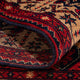 Afghan Teppich 144 x 98 cm - dunkelrot