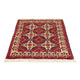 Afghan Teppich 144 x 98 cm - dunkelrot