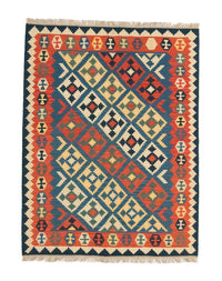 Tappeto Kelim - Orientale - 200 x 155 cm - blu