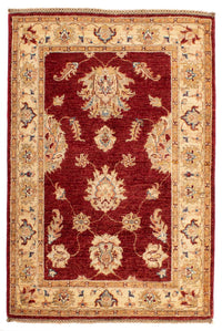 Tapis Ziegler - 119 x 84 cm - rouge foncé