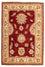 Ziegler Teppich 119 x 84 cm - dunkelrot