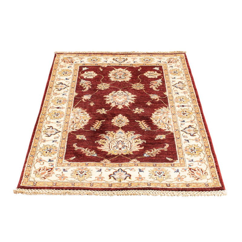 Ziegler Teppich 124 x 84 cm - dunkelrot